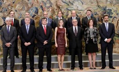 S.M. la Reina recibe al Consejo de Dirección de FIAB